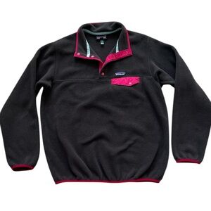 Patagonia Synchilla Lightweight Snap-T Fleece Pullover‎ Sweatshirt Womens Large
